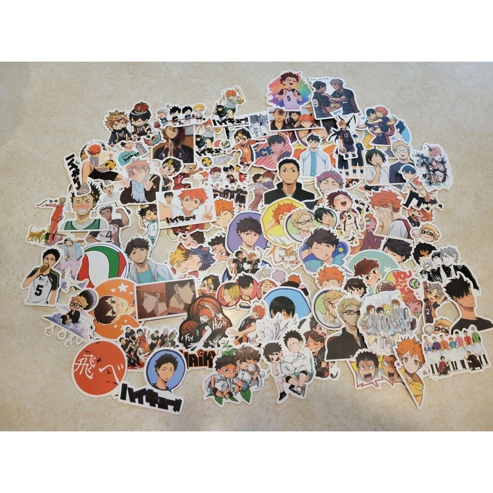 Lot of 100+ Anime Stickers